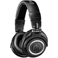 Audio-Technica ATH-M50xBT Wireless Bluetooth Over-Ear Headphones, Black, With Exceptional Clarity, Comfort, And 40 hr Battery