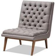 Baxton Studio 144-424-7935-AMZ Anabelle Chair, Grey