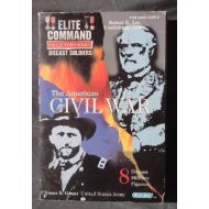 Blue Box Elite Command Collectors Series Elite Command Collectors Series Diecast Soldiers, The American Civil War, U S & Confederate Army / Grant & Lee, 8 Diecast Military Figures