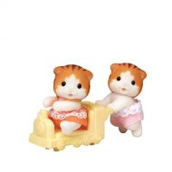 Calico Critters Maple Cat Twins , Brown