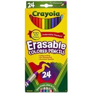 24 Count Crayola Erasable Colored Pencils,10 Packs