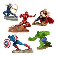 Disney Marvel Avengers Assemble 5-Piece PVC Figure Set