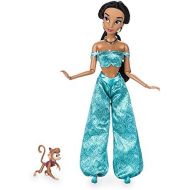 Disney Jasmine Classic Doll with Abu Figure - 11 1/2 Inch