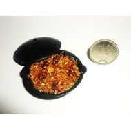 Donlane Boiler with food. Rice with meat and vegetables. Dollhouse miniature 1:12