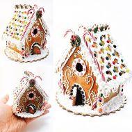 Donlane Gingerbread house. Dollhouse miniature 1:4