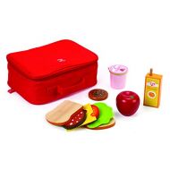 Hape Lunch Box Kids Wooden Kitchen Play Food Set and Accessories