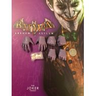 Hot Toys Batman Arkham Asylum VGM27 Joker Gloved Hands x 6 loose 16th scale