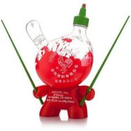 Kidrobot Sketracha 8-inch Dunny Figure Sket One Sriracha Empty Clear Version by Kidrobot