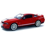 Ford SHELBY GT500 Hot Wheels Elite Red 2007 Shelby Mustang GT 500 Limited Edition 1:18 Scale Collectible Die Cast Metal Toy Car Model