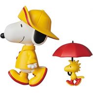 Medicom Peanuts: Raincoat Snoopy with Woodstock Ultra Detail Figure