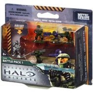 Halo Metal Series Battle Pack 1 Set Mega Bloks 97034