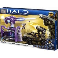 Mega Bloks Halo UNSC Rockethog vs Anti Aircraft Gun Playset