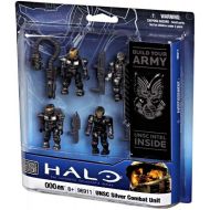 Mega Bloks Halo UNSC Silver Combat Unit Playset