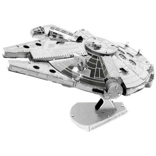  Metal Earth 3D Model Kits - Star Wars Set of 5 - Millennium Falcon - X-Wing - Imperial Star Destroyer - TIE Fighter - Darth Vaders TIE Fighter