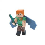 Minecraft Alex with Elytra Wings Figure Pack: Toys & Games