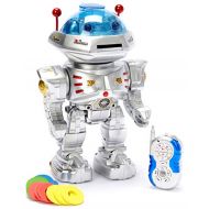 Radio Remote Controlled RC Dancing Robot w/ R/C Missile Disc Launcher by PowerTRC