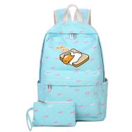 Siawasey Cute Gudetama Lazy Egg Cosplay Backpack Bookbag School Bag for teenagers
