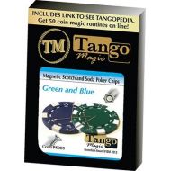 Tango Magic Magic Trick | Magnetic Scotch and Soda Poker Chips by Tango PK005 | Money | Coin Magic | Close Up | Gambling