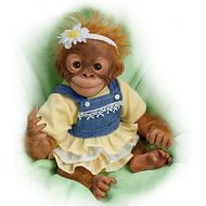 The Ashton-Drake Galleries Darling Daisy Monkey So Truly Real Weighted Newborn Baby Doll 12-inches