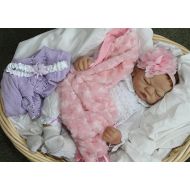 The Ashton-Drake Galleries Shh! Sleeping Baby! - Feel her Breath! 22 Inch Collectors Life Like Girl Doll