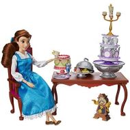 Visit the Disney Store Disney Belle Classic Doll Dinner Party Play Set - Beauty and The Beast