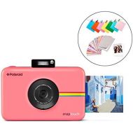 Zink Polaroid SNAP Touch 2.0  13MP Portable Instant Print Digital Photo Camera w/ Built-In Touchscreen Display, Pink