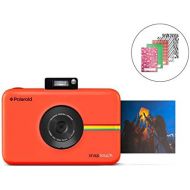 Zink Polaroid SNAP Touch 2.0  13MP Portable Instant Print Digital Photo Camera w/ Built-In Touchscreen Display, Red