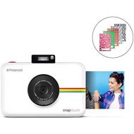 Zink Polaroid SNAP Touch 2.0  13MP Portable Instant Print Digital Photo Camera w/ Built-In Touchscreen Display, White
